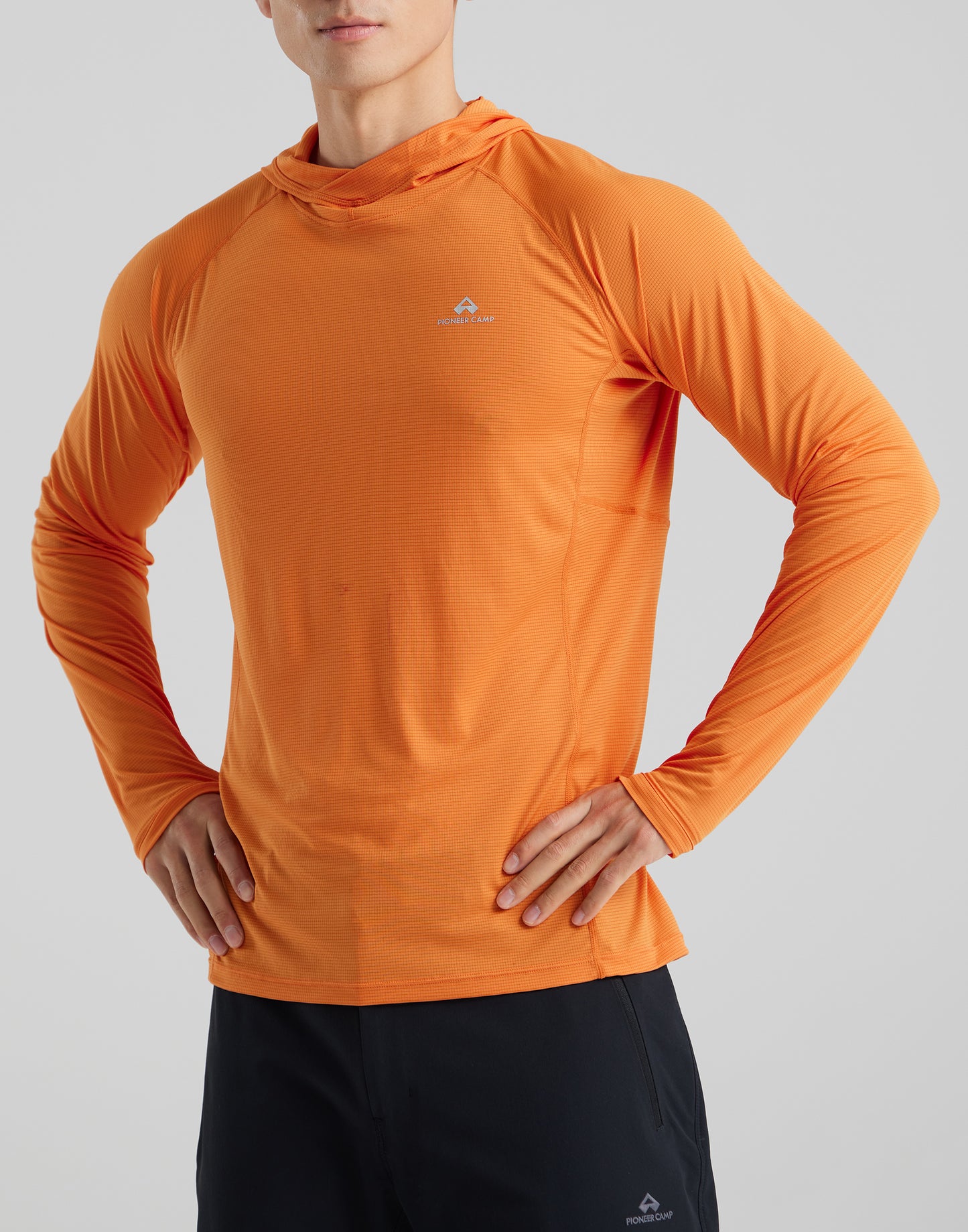 Pioneer Camp Men's Long Sleeve Quick-Dry Running Shirt