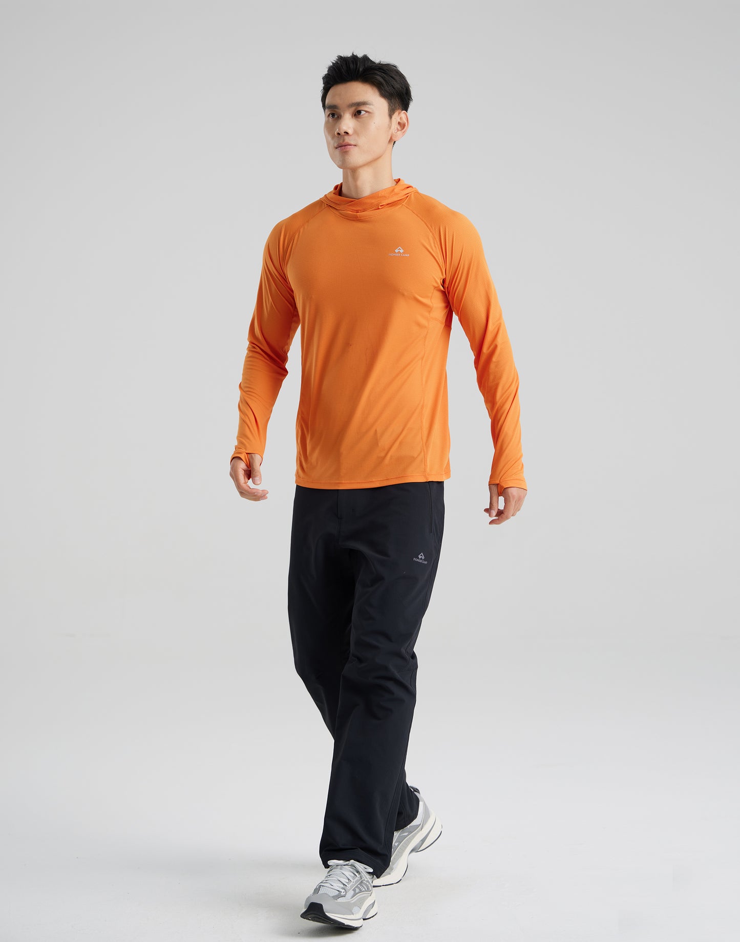Pioneer Camp Men's Long Sleeve Quick-Dry Running Shirt