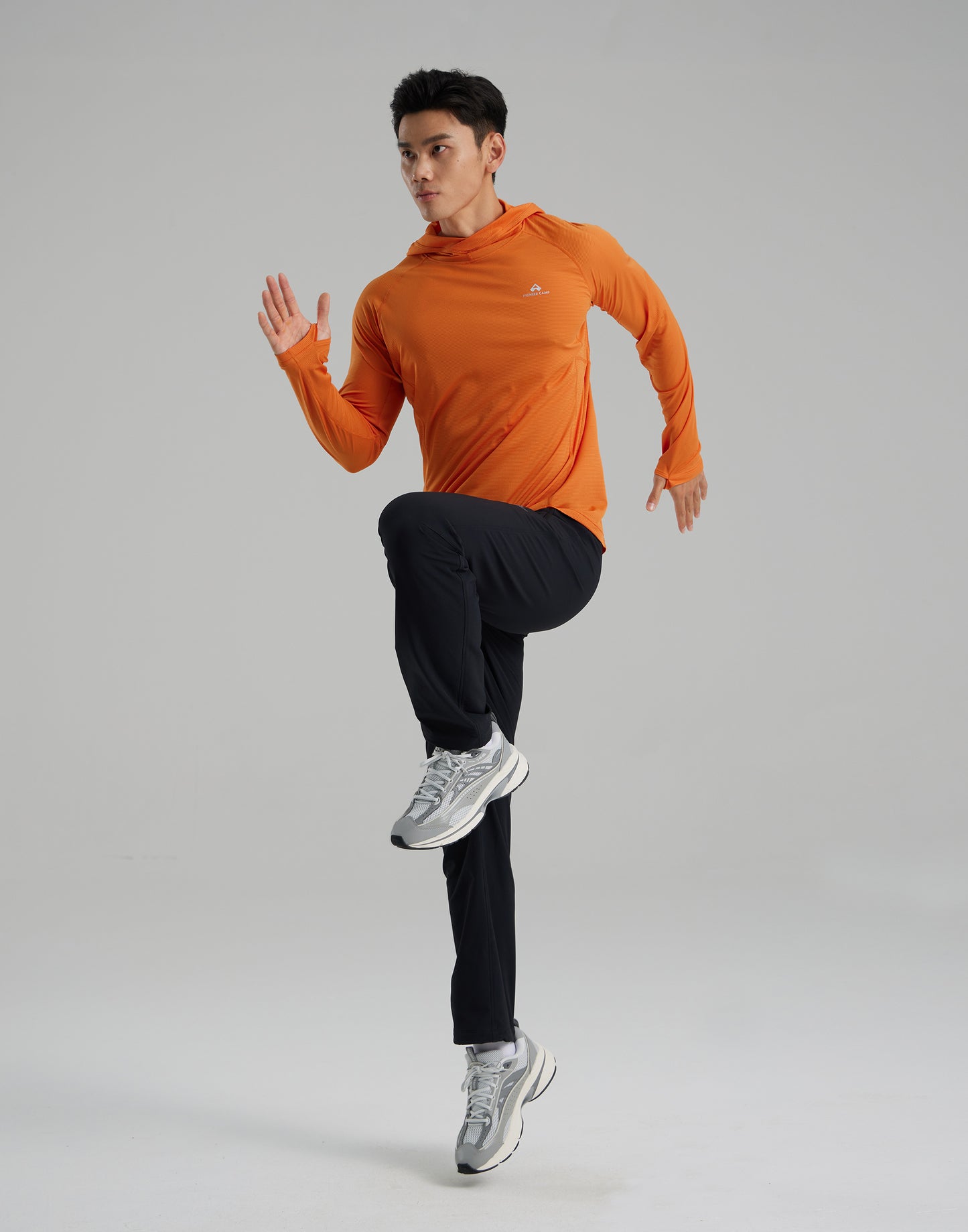 Pioneer Camp Men's Long Sleeve Quick-Dry Running Shirt