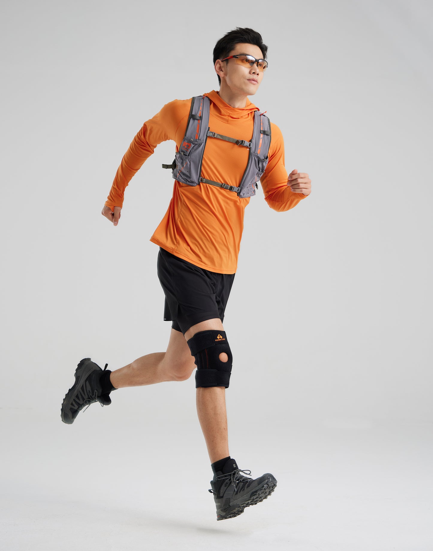 Pioneer Camp Men's Long Sleeve Quick-Dry Running Shirt