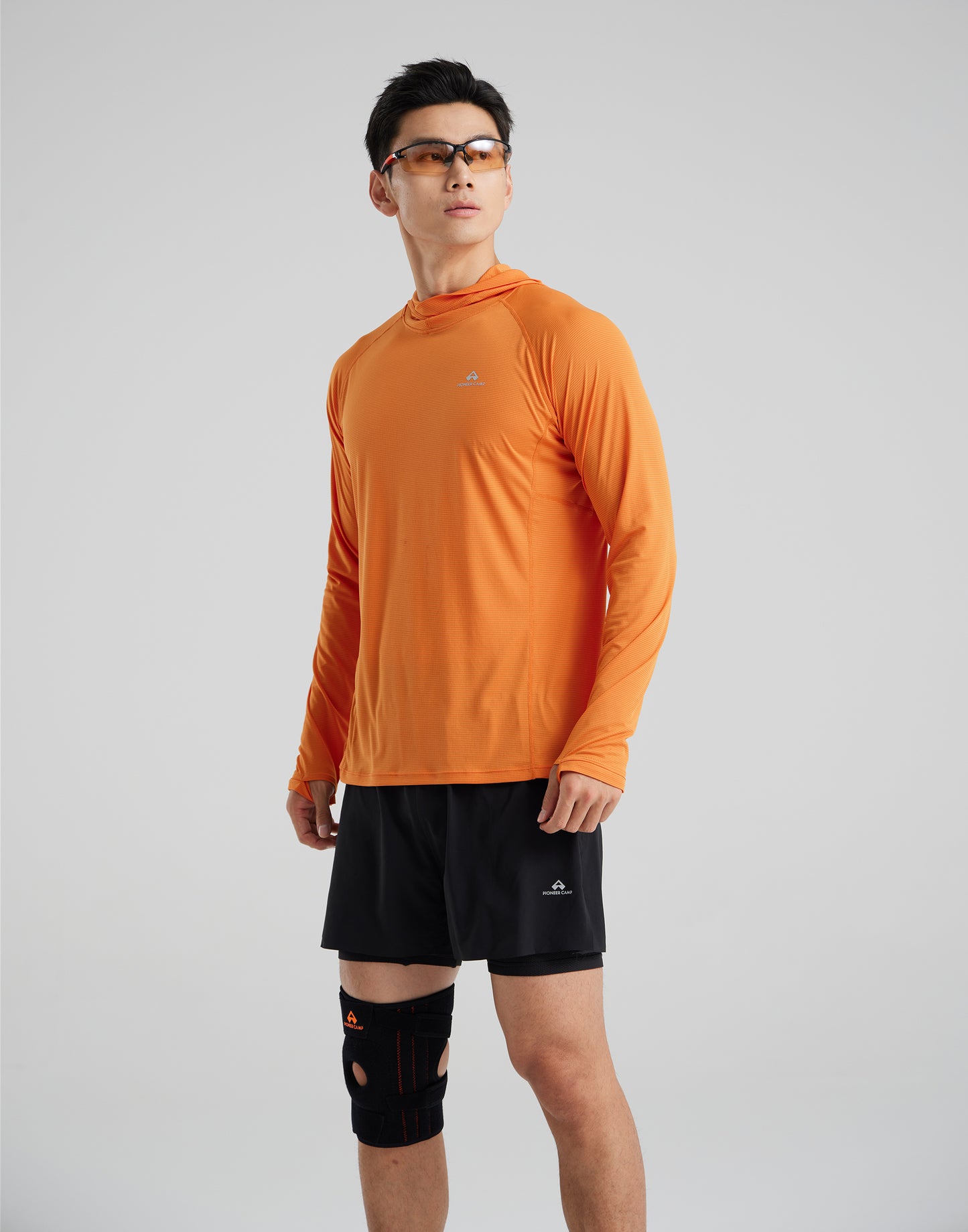 Pioneer Camp Men's Long Sleeve Quick-Dry Running Shirt