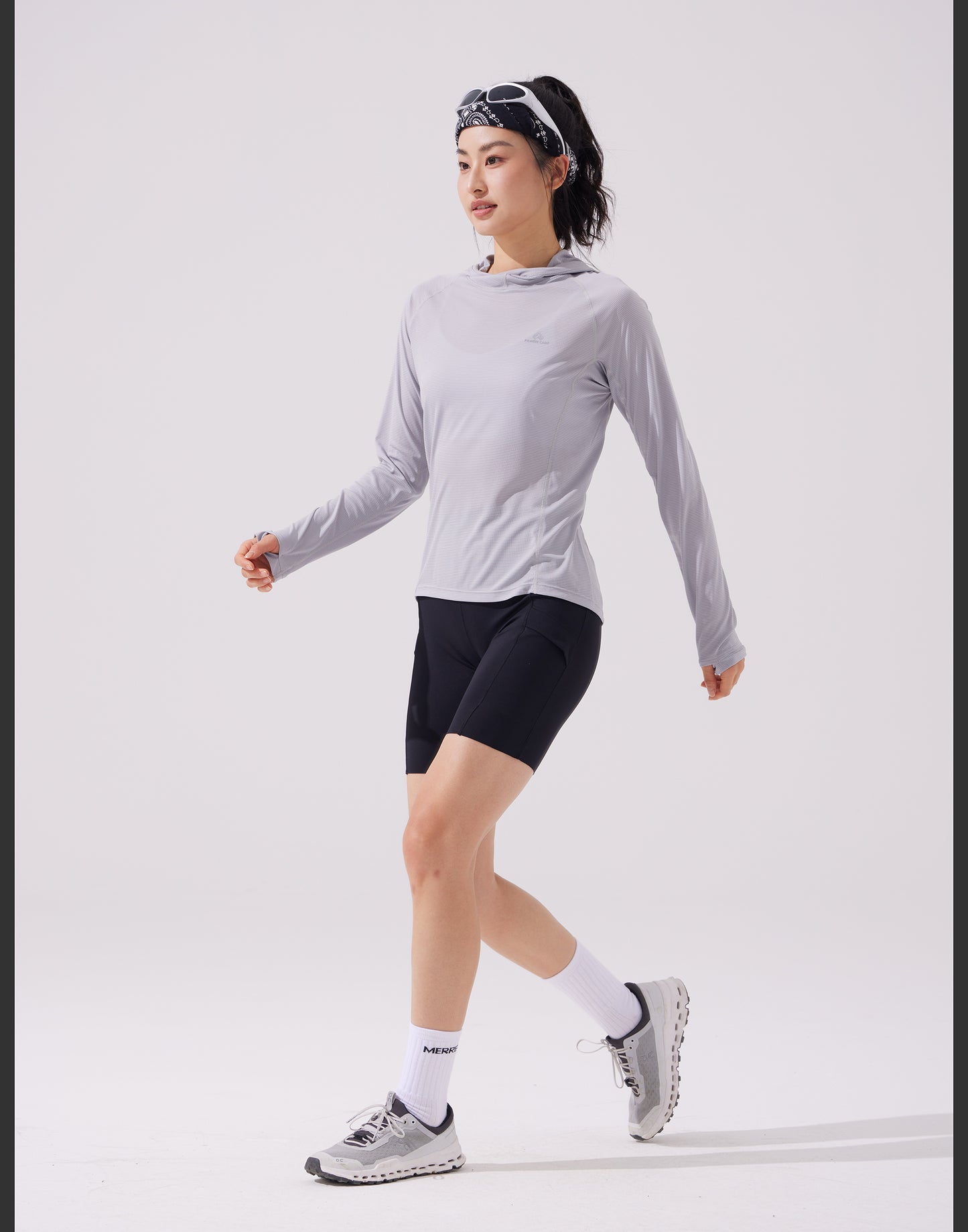 Pioneer Camp Women's Long Sleeve Quick-Dry Running Shirt