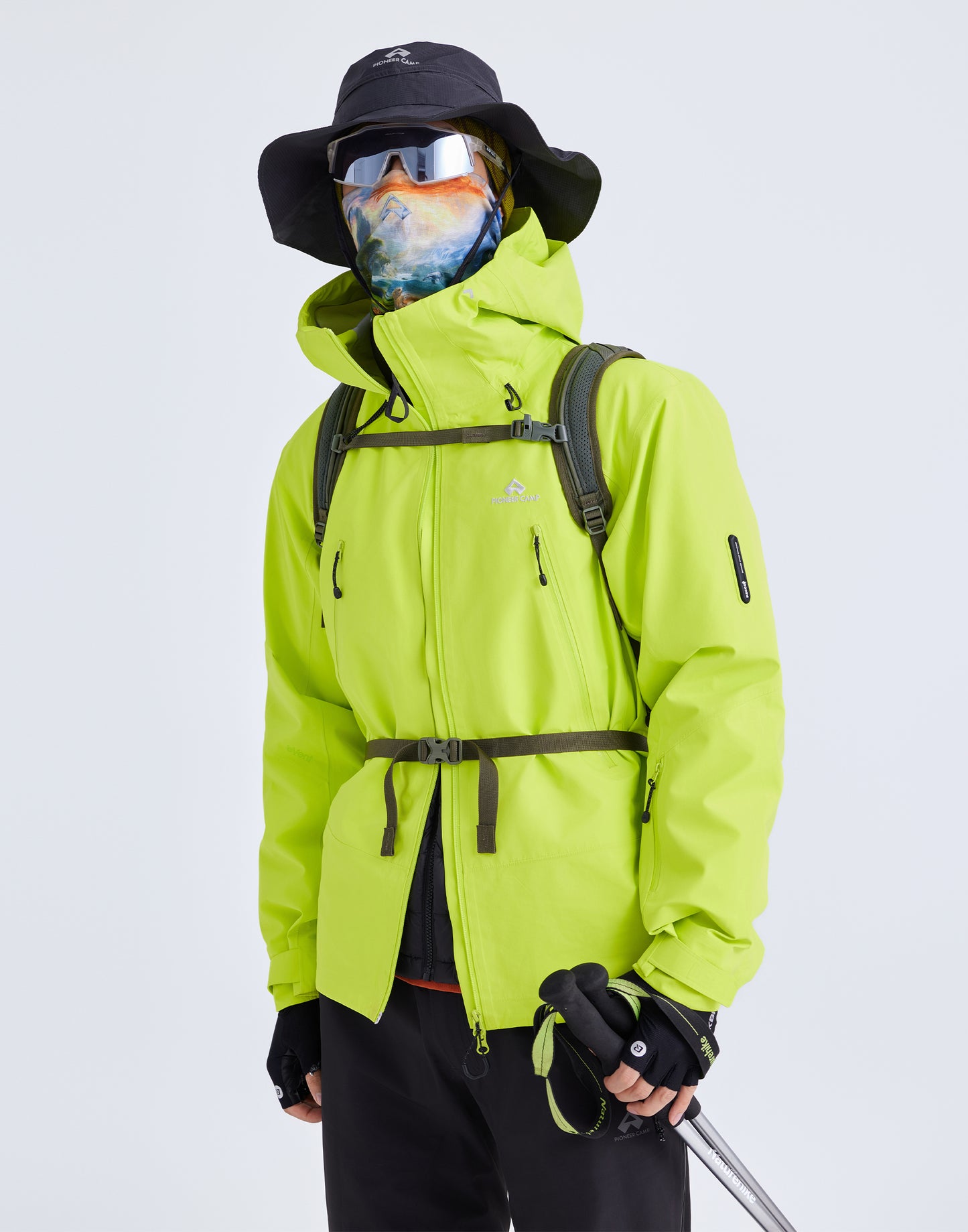 Pioneer Camp Snow Eagle eVent Alpine Shell Jacket